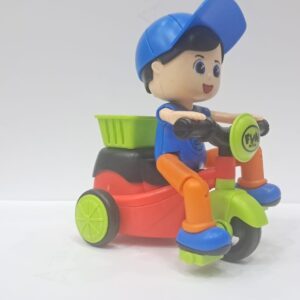 FUN Rider Tricycle Toy – Smiling Boy Edition