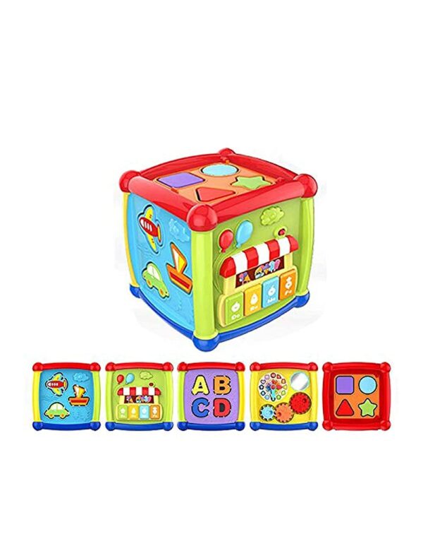 Fancy Fun Cube – 6-in-1 Activity Learning Toy