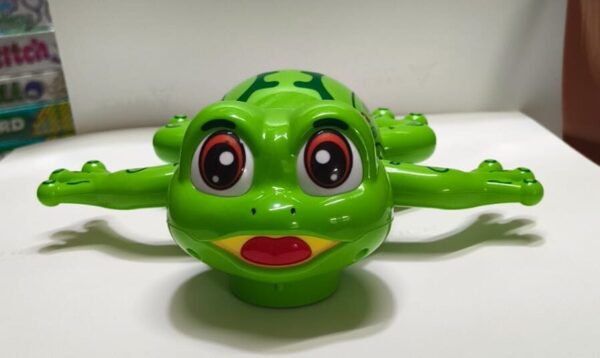 Wind-Up Swimming Frog Toy