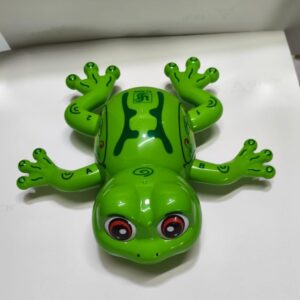 Wind-Up Swimming Frog Toy