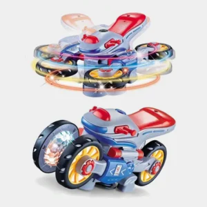 Star Spin Moto – 360° Rotating Stunt Bike