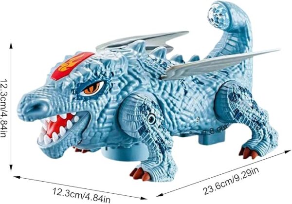 Music Dragon Toy – Electronic Walking Dragon with Lights & Sound