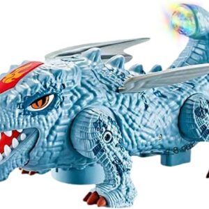 Music Dragon Toy – Electronic Walking Dragon with Lights & Sound